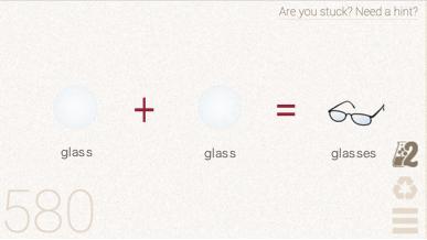 How to make Glasses in Little Alchemy