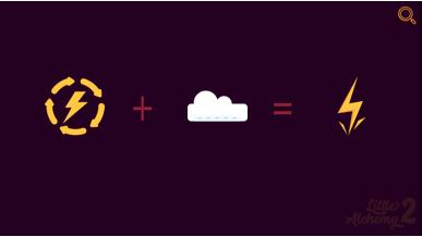 How to make lightning - Little Alchemy 2 Official Hints and Cheats
