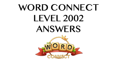 Word Connect Level 2002 Answers