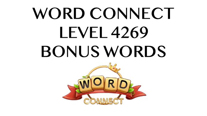 word connect level 4269 answers